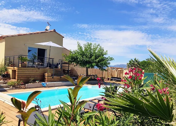 Willa Palmera - Classee 3 Etoiles - Grand Confort, Calme, Et Magnifique Vue Degagee Canet (Herault)