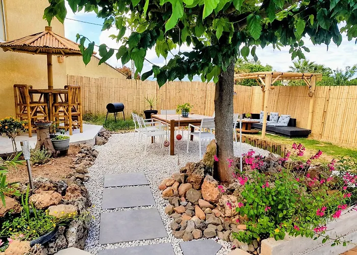 Willa Palmera - Classee 3 Etoiles - Grand Confort, Calme, Et Magnifique Vue Degagee Canet (Herault)