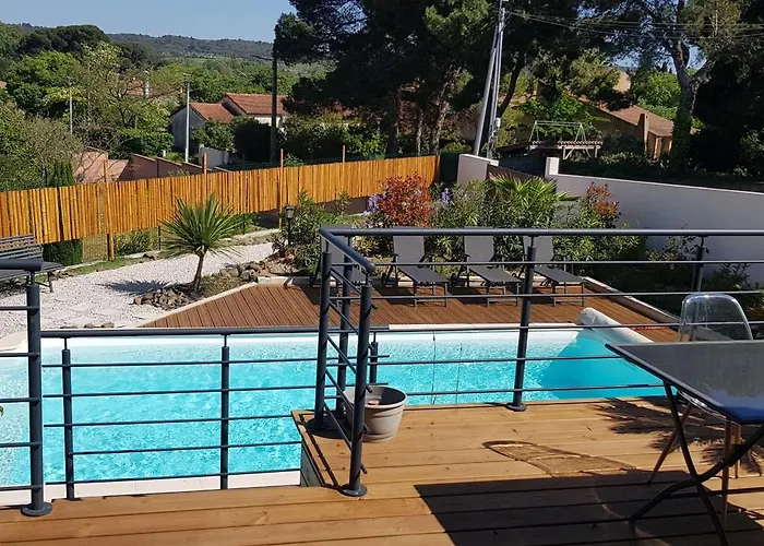 Willa Palmera - Classee 3 Etoiles - Grand Confort, Calme, Et Magnifique Vue Degagee Canet (Herault)